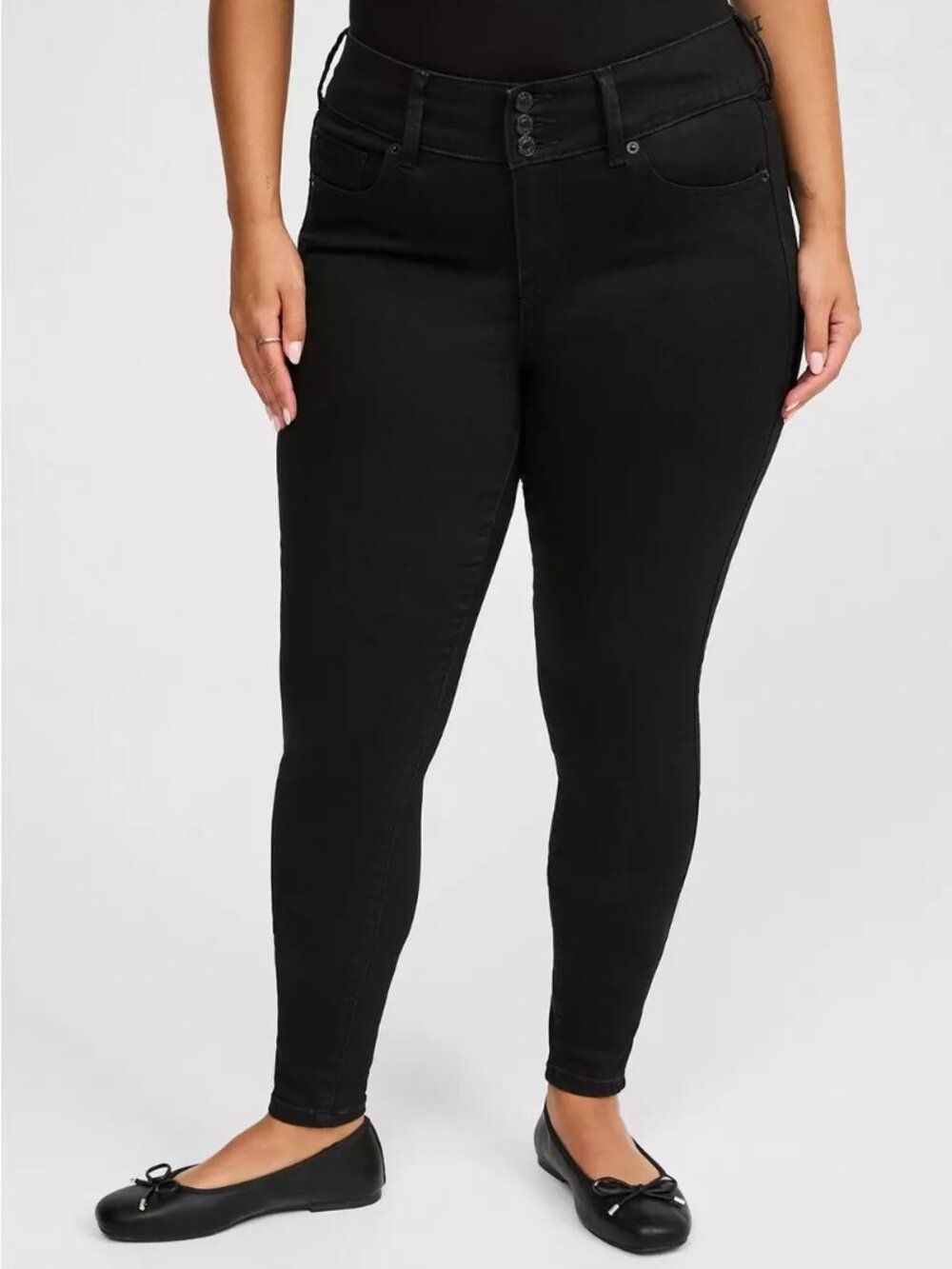 Torrid Black Jegging Jean Size 20T NWOT - Picture 3 of 4